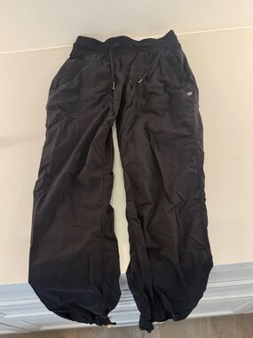 lululemon athletica Men's Black Drawstring Jogger Pants